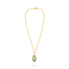 Stella Turquoise Medal Necklace