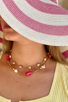 Berrin Özkan-Summer Muse Bold Heart Rope Necklace-Kolye-2-Milagron.com