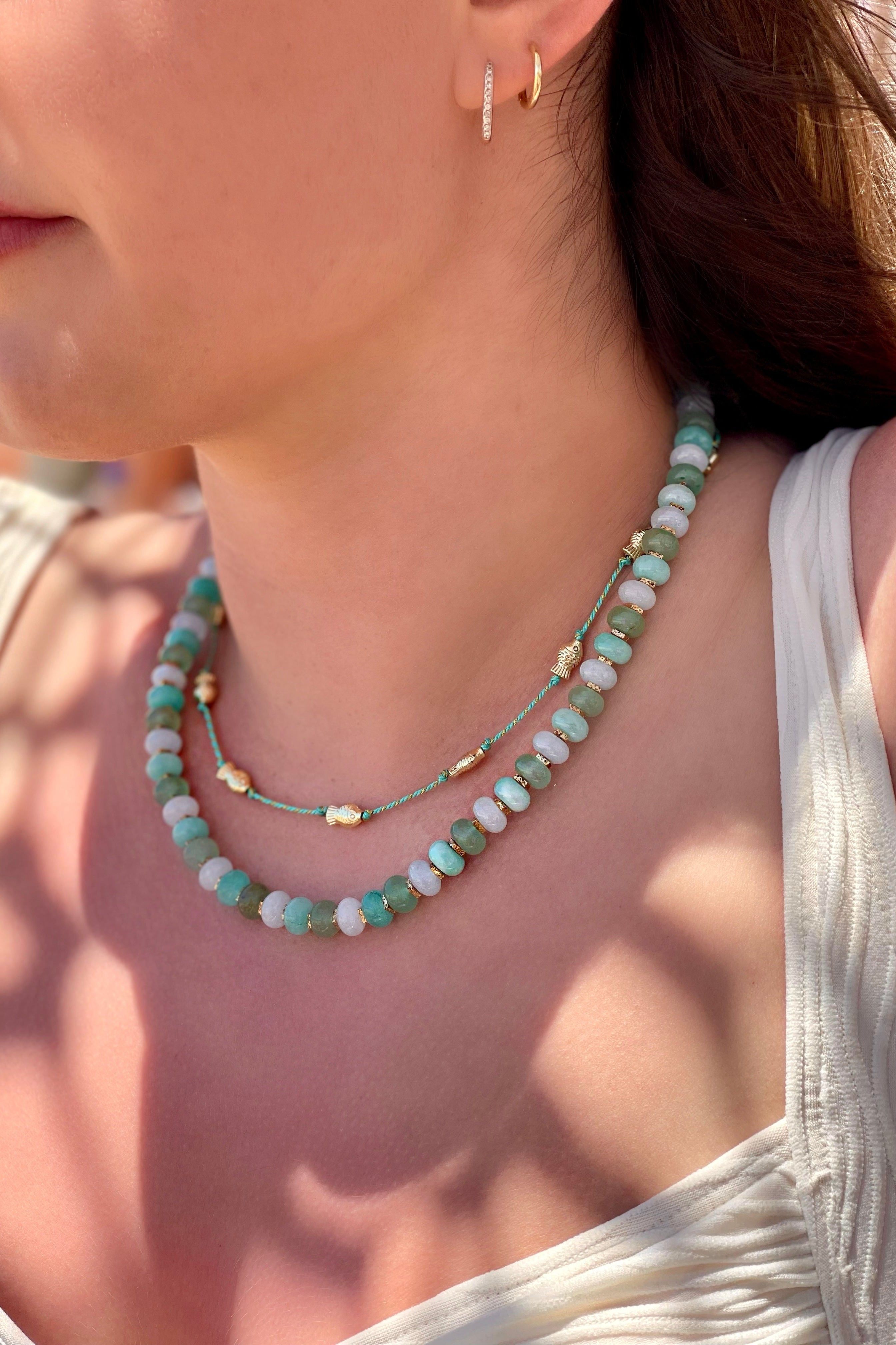 Berrin Özkan-Summer Muse Fish Rope Necklace-Kolye-2-Milagron.com