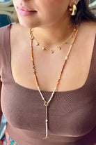 Berrin Özkan-Summer Muse Heart Rope Necklace-Kolye-3-Milagron.com