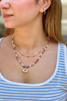 Berrin Özkan-Summer Muse Round Rope Necklace-Kolye-7-Milagron.com