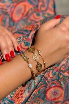 Berrin Özkan-Urartu Gold Plated Bracelet-Bileklik-2-Milagron.com