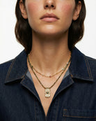Verdent Emerald Evil Eye Necklace
