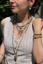 Berrin Özkan-Your Side Marbella Hamsa Necklace-Kolye-2-Milagron.com