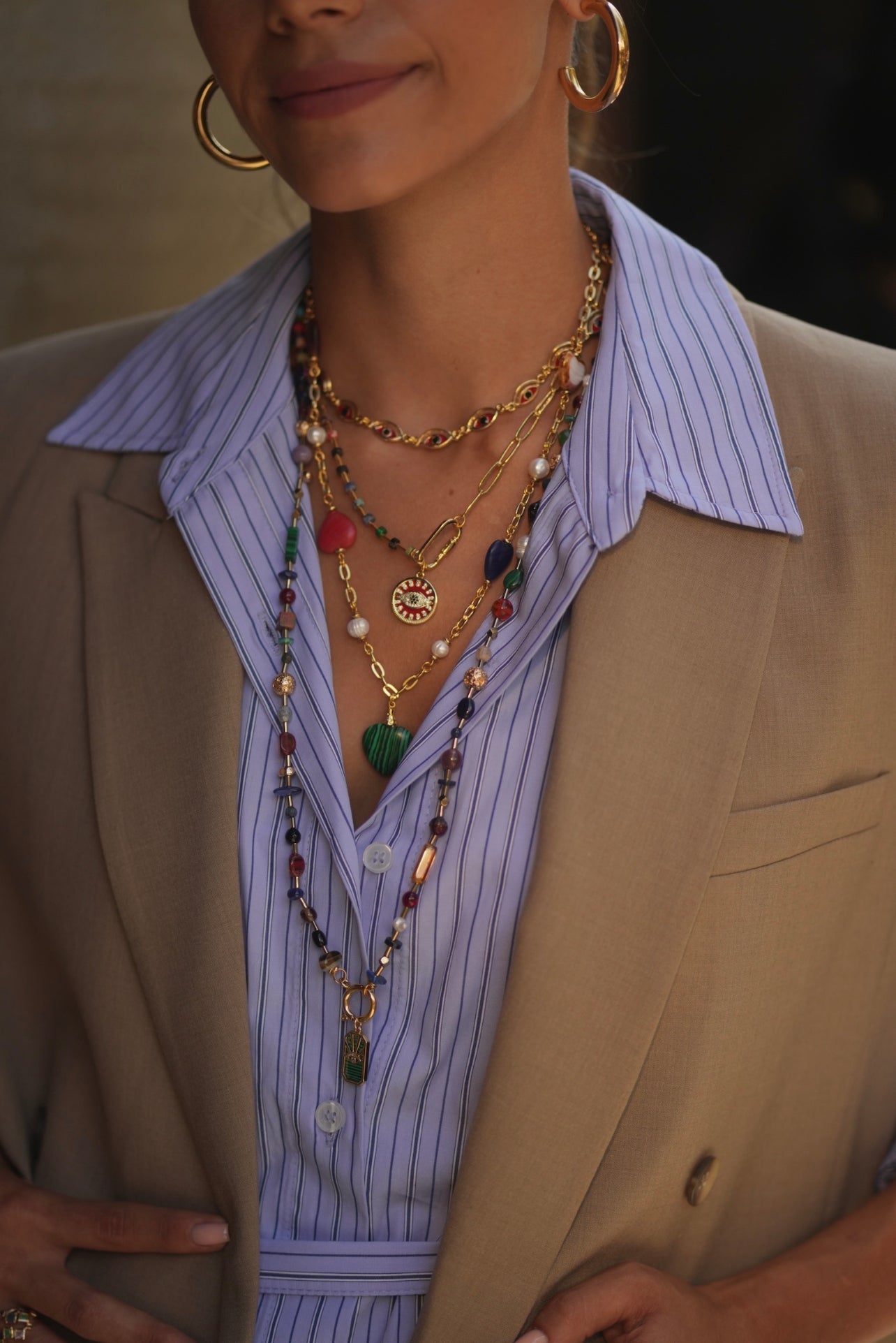 Berrin Özkan-Your Side Red Necklace-Kolye-2-Milagron.com