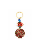 Berrin özkan-Bereket Red Pomegranate Keychain / Bag Charm-Key Chain-1-Milagron.com