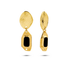 Berrin özkan-Black Halo Earrings-Earring-1-Milagron.com