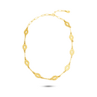 Berrin özkan-Gilded Eye Necklace-Necklaces-1-Milagron.com