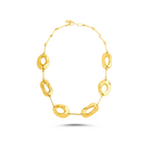 Berrin özkan-Golden Nocturne Link Necklace-Necklaces-1-Milagron.com
