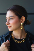 Berrin özkan-Golden Nocturne Necklace-Necklaces-2-Milagron.com
