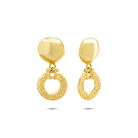 Berrin özkan-Golden Orbit Earrings-Earring-1-Milagron.com