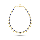 Berrin özkan-Greco Lapis Necklace-Necklaces-1-Milagron.com