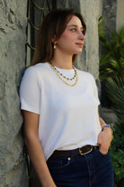 Berrin özkan-Greco Lapis Necklace-Necklaces-3-Milagron.com