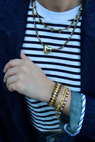 Berrin özkan-Greco Tiger Eye Bracelet-Bracelet-2-Milagron.com