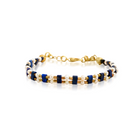 Berrin özkan-Lapis Hue Pearl Bracelet-Bracelet-1-Milagron.com