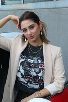 Berrin özkan-Madeleine Baroque Pearl Earrings-Earring-3-Milagron.com