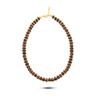 Berrin özkan-Mocha Flame Necklace-Necklaces-1-Milagron.com