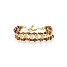 Berrin özkan-Mocha Glow Star Bracelet-Bracelet-1-Milagron.com