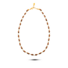 Berrin özkan-Mocha Pearl Necklace-Necklaces-1-Milagron.com