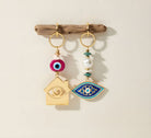 Berrin özkan-Tilsim Navy Evil Eye Keychain / Bag Charm-Key Chain-2-Milagron.com