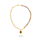 Berrin özkan-Your Side Amber Necklace-Necklaces-1-Milagron.com