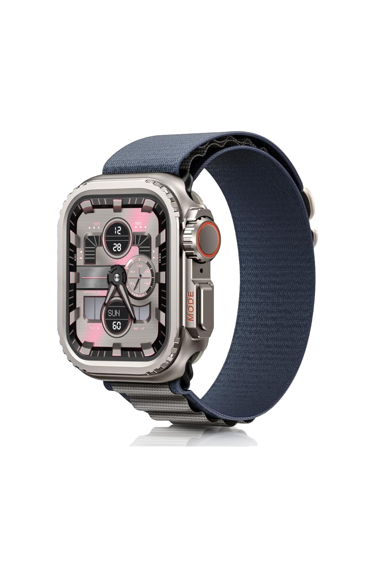 Apple Watch Ultra Dönüştürücü Bumper Kasa Koruyucu Starlight