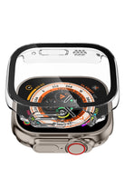 Apple Watch Ultra Uyumlu Ekran Koruyucu Kasa Tuş Korumalı Şeffaf