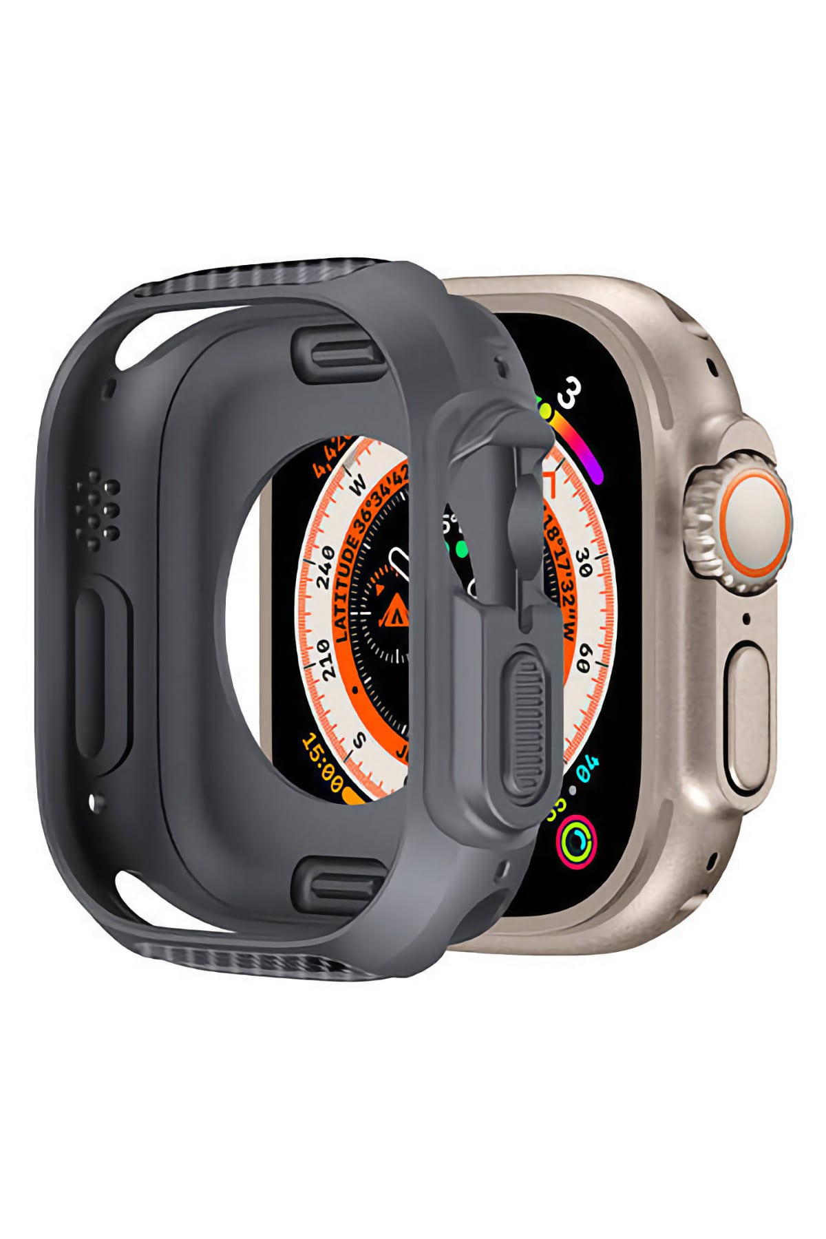 Apple Watch Ultra Uyumlu Guard Kasa Koruyucu Arsen
