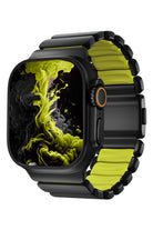 Titaflex Apple Watch Ultra Uyumlu Titanyum Kordon Shock