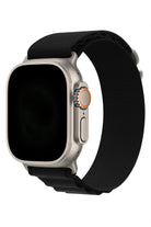 Apple Watch Uyumlu Alpine Loop Kordon Ebony