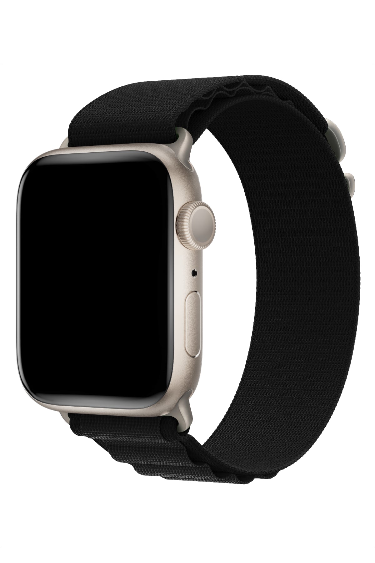 Apple Watch Uyumlu Alpine Loop Kordon Ebony