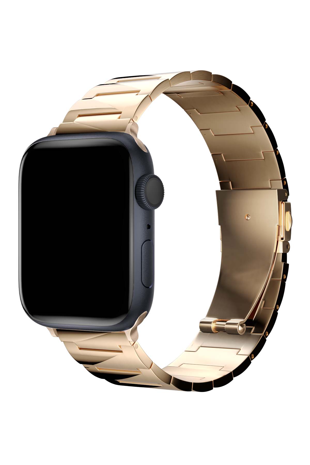 Apple Watch Uyumlu Artus Loop Çelik Kordon Redwood