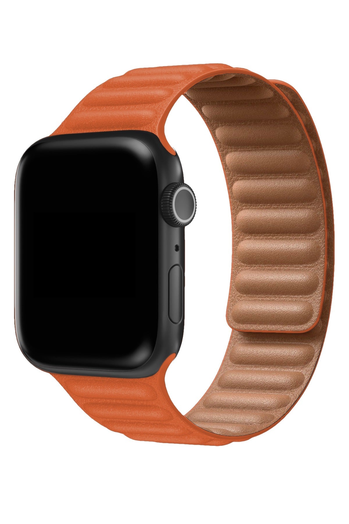 Apple Watch Uyumlu Baklalı Deri Loop Kordon Agat