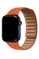 Apple Watch Uyumlu Baklalı Deri Loop Kordon Agat