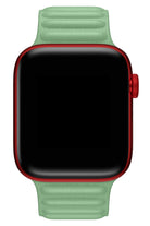 Apple Watch Uyumlu Baklalı Deri Loop Kordon Aventurin