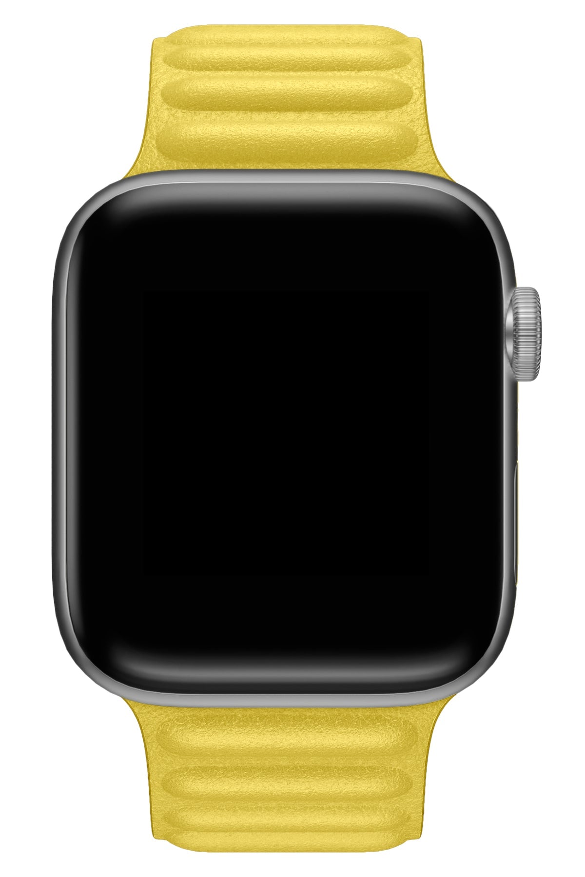 Apple Watch Uyumlu Baklalı Deri Loop Kordon Limoni