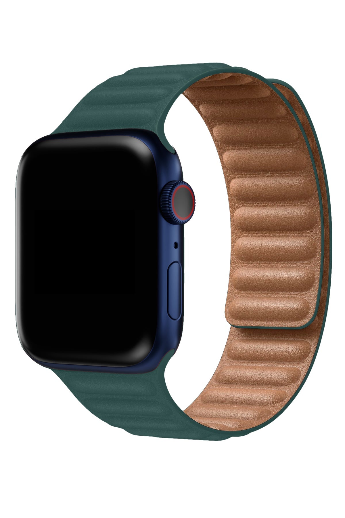 Apple Watch Uyumlu Baklalı Deri Loop Kordon Maori