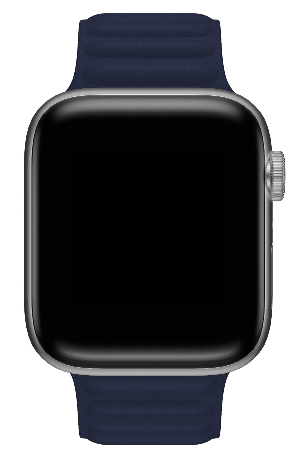Apple Watch Uyumlu Baklalı Deri Loop Kordon Royal Mavi