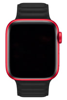Apple Watch Uyumlu Baklalı Deri Loop Kordon Siyah