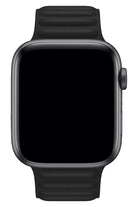 Apple Watch Uyumlu Baklalı Deri Loop Kordon Siyah