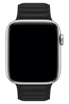 Apple Watch Uyumlu Baklalı Deri Loop Kordon Siyah