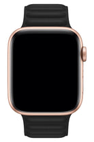 Apple Watch Uyumlu Baklalı Deri Loop Kordon Siyah
