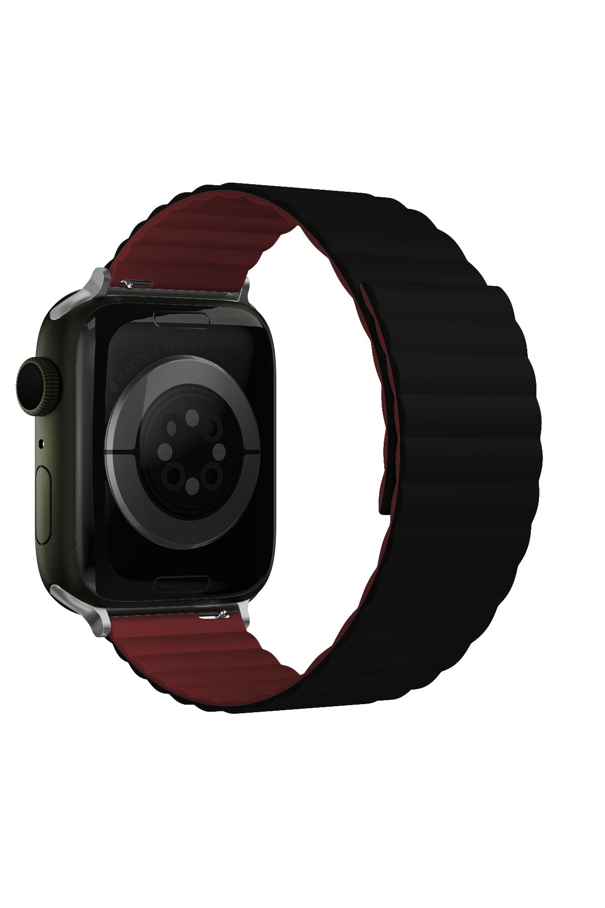 Apple Watch Uyumlu Baklalı Louis Loop Kordon Cool Black