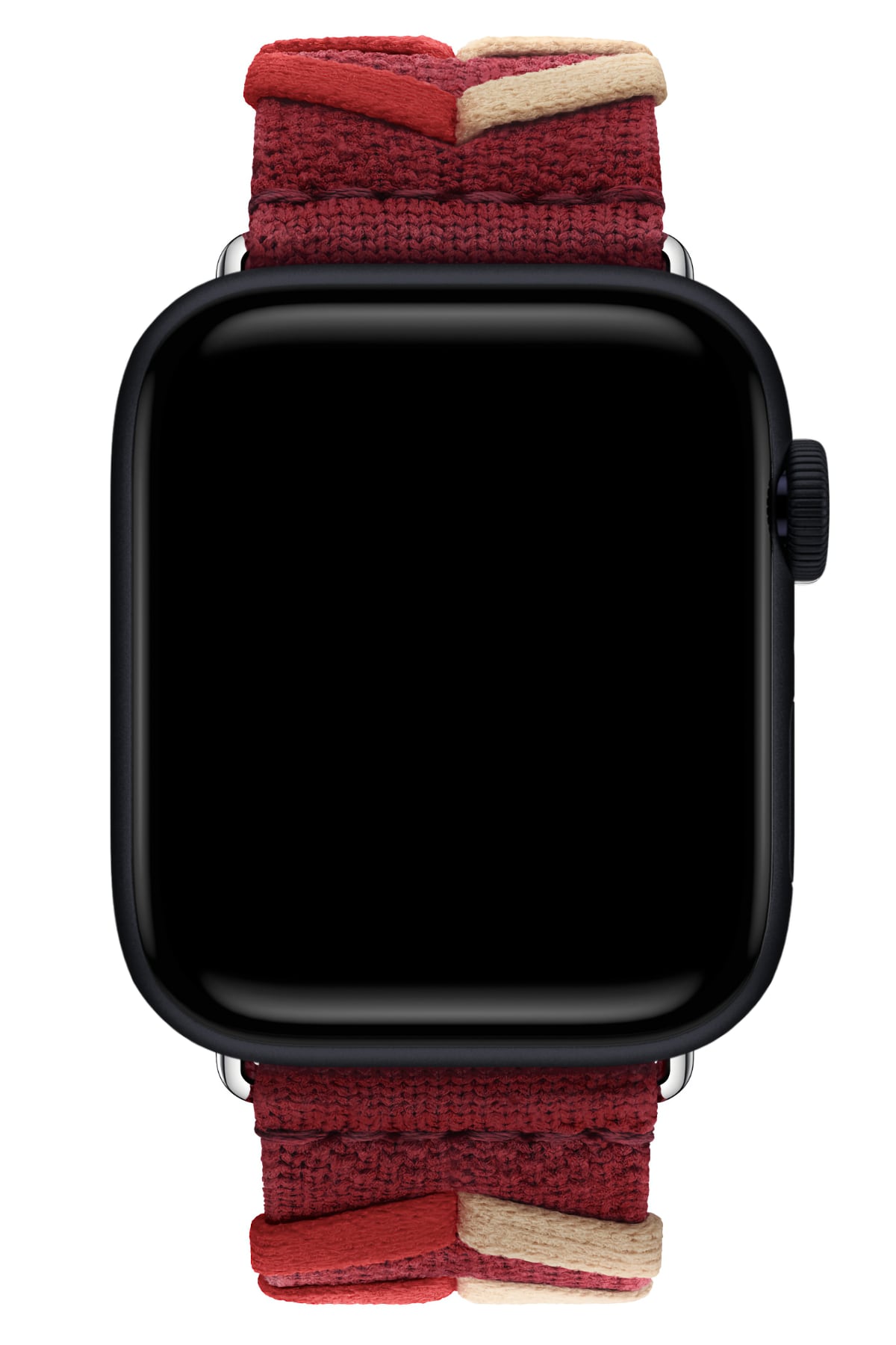 Apple Watch Uyumlu Basic Loop Örme Kordon Reddish
