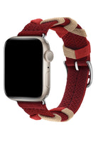 Apple Watch Uyumlu Basic Loop Örme Kordon Reddish