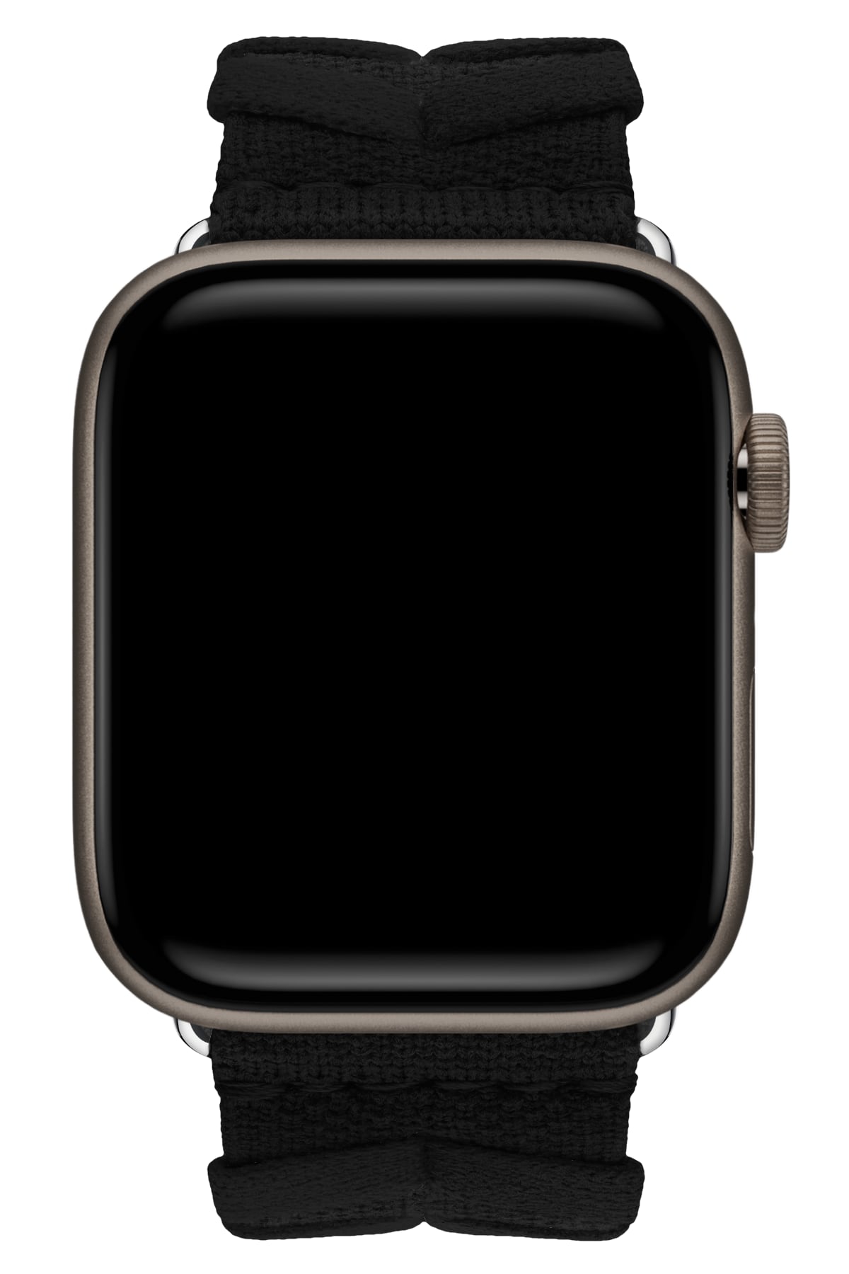 Apple Watch Uyumlu Basic Loop Örme Kordon Sooty