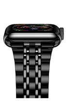 Apple Watch Uyumlu Beads Loop Çelik Kordon Onyx