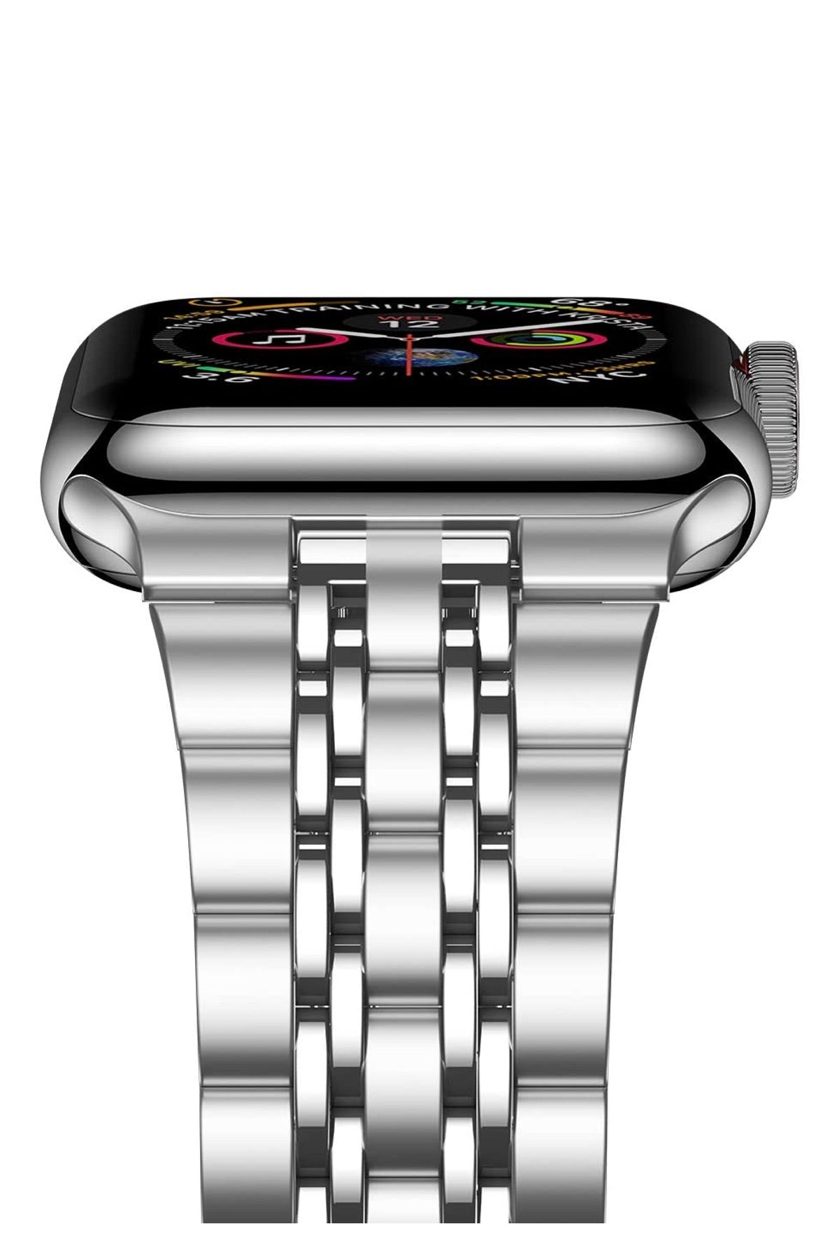 Apple Watch Uyumlu Beads Loop Çelik Kordon Opal