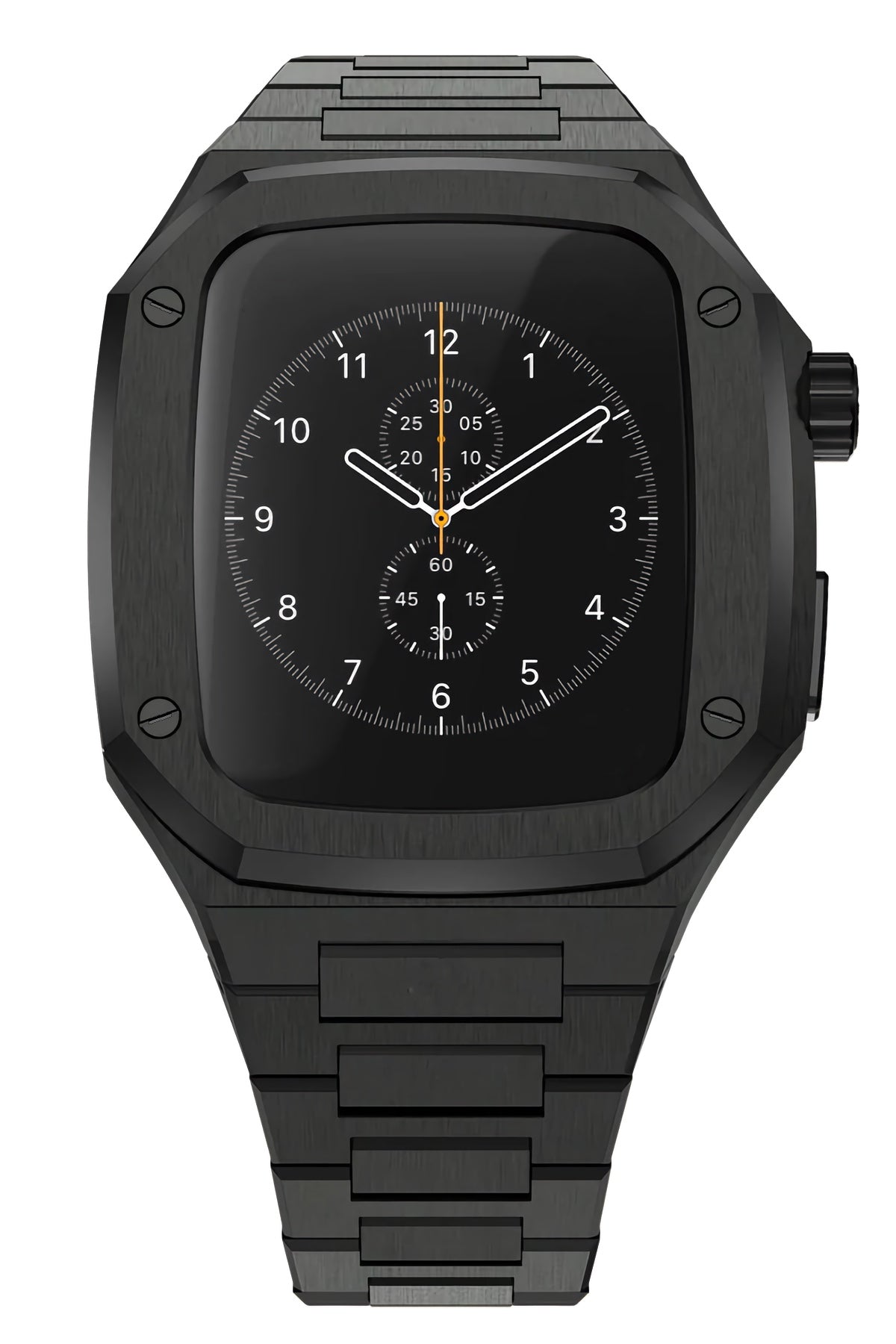 Apple Watch Uyumlu Belize Kasa Koruyucu Kordon Siyah