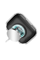 Apple Watch Uyumlu Bumper Taşlı Parlak Kasa Clearity